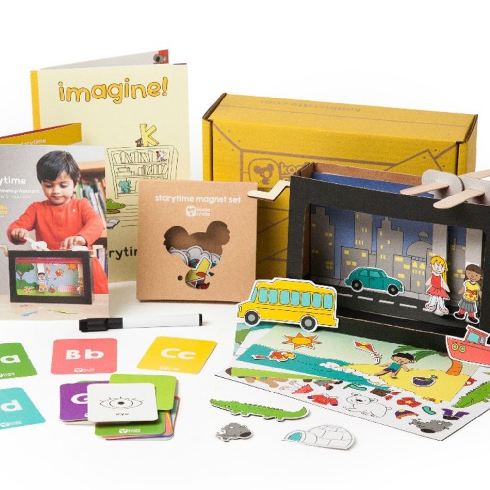 KiwiCo Koala Crate Subscription Activity Kit - Storytime Ages 3+